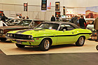 Am Schluss wird es doch noch Grün - dank dem Dodge Challenger R/T (Bremen Classic Motorshow 2018)