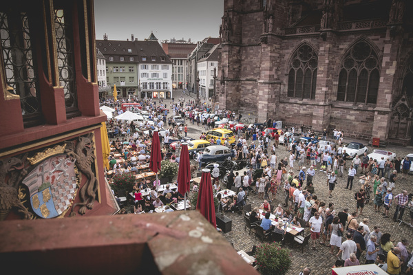 Bild Am Ziel der Tagesetappe - Schauinsland Klassik 2018