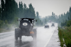 American La France (1915) - Tag 2 - Datong - Erenhot - Rallye Peking-Paris 2016