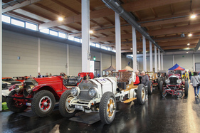 American La France und Co bereit für den nächsten Demolauf - Motorworld Classics Bodensee 2022 American La France und Co bereit für den nächsten Demolauf - Motorworld Classics Bodensee 2022