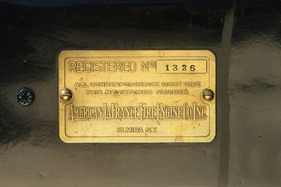 American LaFrance (1915) - Chassis-Plakette