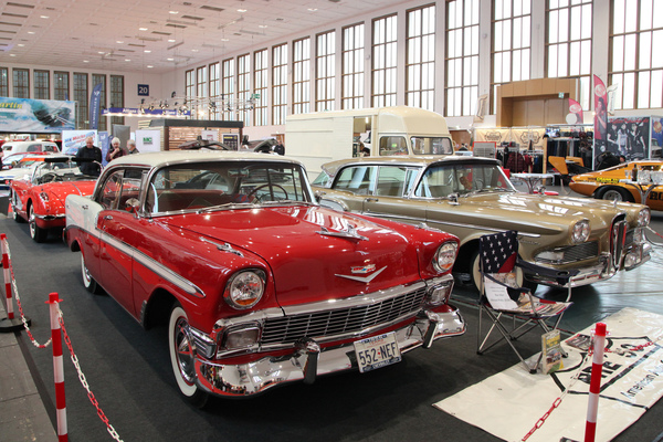 Amerikanische Mittelklassewagen der Fünfzigerjahre - Motorworld Classics Berlin 2019