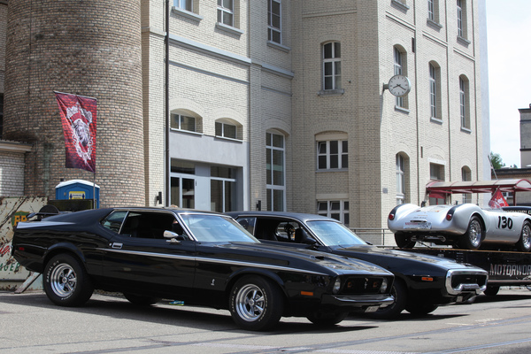 Amerikanisches Eisen - grosser Hubraum, ganz in Schwarz - Motorworld Manufaktur Region Zürich in Kemptthal "Open Day"