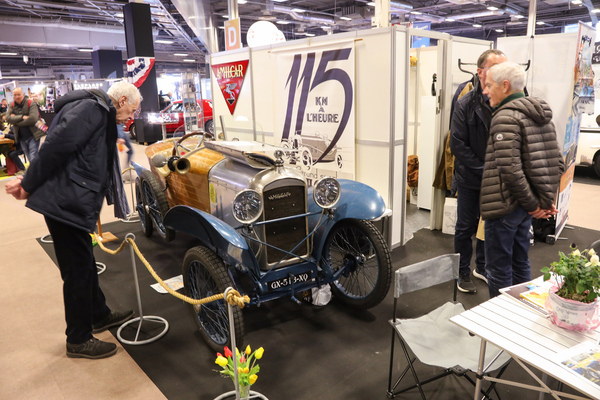 Amilcar C4 Skiff (1924) – mit Vierzylindermotor, viel bewundert – Rétromobile Paris 2025
