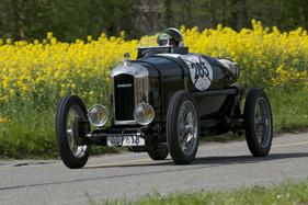 Amilcar CG SS (1926) - im Feld der Vorkriegsrennwagen am GP Mutschellen 2012 - Gody Naef