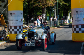 Amilcar CGS auf dem Rundkurs - 24 Tour du Pont 2015
