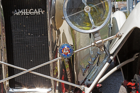 Amilcar CGSS (1930) Alte Plakette des ACS – Ecurie Anges Bleus im Boxenstop Tübingen 2025