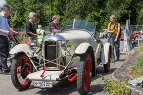 Amilcar CGSS (1930) - von Zürich angereist – Ecurie Anges Bleus im Boxenstop Tübingen 2025 Amilcar CGSS (1930) - von Zürich angereist – Ecurie Anges Bleus im Boxenstop Tübingen 2025