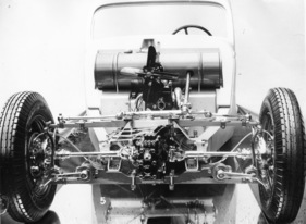 Amilcar Compound (1938) - Antriebsaggregat und Vorderachse