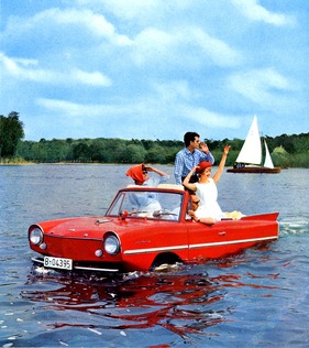 Amphicar (1964) - erleben Sie den Zauber einer Wasserfahrt in Ihrem Auto