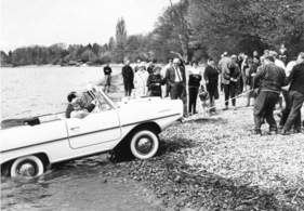 Amphicar (1965) - erzeugte immer eine Menschenansammlung