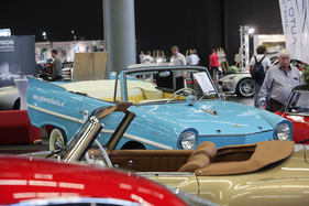 Amphicar 770 (1967) - angeboten für EUR 69'500, eines von 3800 Exemplaren - Classic Expo Salzburg 2019