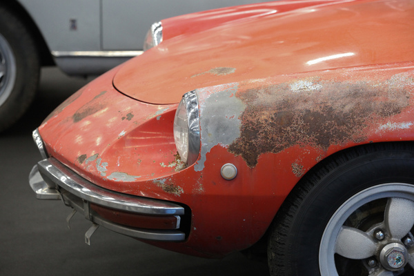 An diesem Alfa Romeo Duetto gibt es noch etwas Arbeit - Classic Expo Salzburg 2019