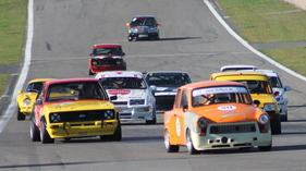 Anbremsen auf dem Hockenheimring - GLPPro Rennserie