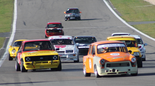 Bild Anbremsen auf dem Hockenheimring - GLPPro Rennserie