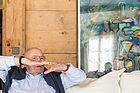 Bild: Anbremsmanöver? Albert Obrist erklärt ...