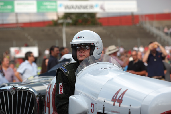 Andi Brunner im Ford voll konzentriert - Indianapolis Oerlikon am 26. Juli 2016