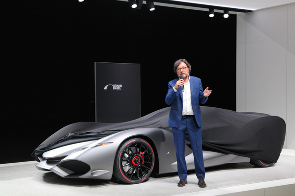 Andrea Zagato und seine Hommage an Iso Rivolta - der IsoRivolta Vision Gran Turismo von 2017 - Grand Basel Preview 2017