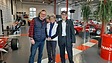 Andy Oswald, Friederike Pöhlmann-Griessinger und Roland Eugen Beiküfner (v. l. n. r. ) in der Autobau Romanshorn – Vortrag: "50 Jahre London – Sahara – Munich World Cup Rally 1974“ in der Autobau-Erlebniswelt Romanshorn (© Roland Eugen Beiküfner, 2023) Andy Oswald, Friederike Pöhlmann-Griessinger und Roland Eugen Beiküfner (v. l. n. r. ) in der Autobau Romanshorn – Vortrag: "50 Jahre London – Sahara – Munich World Cup Rally 1974“ in der Autobau-Erlebniswelt Romanshorn (© Roland Eugen Beiküfner, 2023)