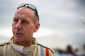 Andy Wallace auf Jaguar Mk2 (1960) - St. Mary's Trophy - Goodwood Revival 2015