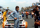 Bild: Angelo Pallavicini vor seinem Lubrifilm-Porsche 934 in Le Mans 1979