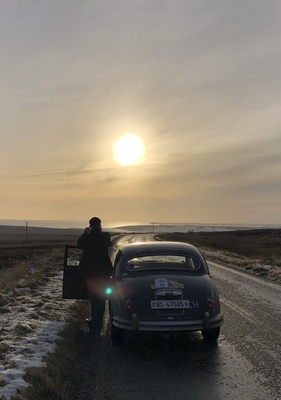 Ankunft in John O'Groats - Rallye Le Jog 2017