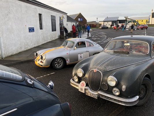 Ankunft in John O'Groats - Rallye Le Jog 2017