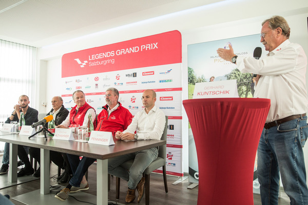 Bild: Anlässlich der Vorstellung des Anlasses - Legends Grand-Prix Salzburgring 2025