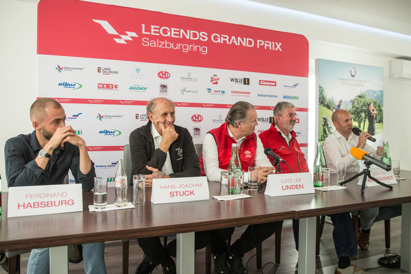 Bild: Anlässlich der Vorstellung des Anlasses - Legends Grand-Prix Salzburgring 2025