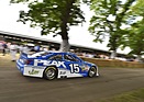 Anthony Reid, schnell unterwegs auf dem Toyota Camry NASCAR - Goodwood Festival of Speed 2015