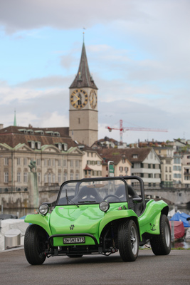 Apal Buggy C (1975) - der grüne Buggy passt zu Zürich wie ...