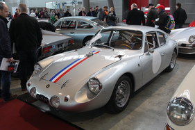 Apal Porsche 356 - sieht einem Carrera Abarth sehr ähnlich, hat aber eine Kunststoffkarosserie aus Belgien, rund Euro 150'000 teuer - Retro Classics Stuttgart 2015