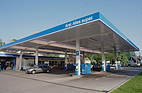 Image: Aral service station through the ages - Aral service station in the 1990s