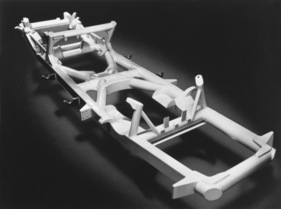 Argonaut (1959) - massiv konstruiertes Fahrgestell