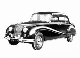 Armstrong Siddeley Star Sapphire Limousine (1959) - Das Design der Karosserie war typisch britisch.