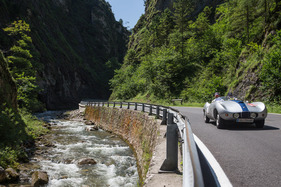 Arnolt-Bristol 404X (1955) - mit Startnummer 062 an der Ennstal-Classic 2017