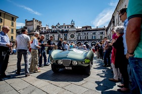 Arnolt Bristol Bolide (1954) - an der Mille Miglia 2014