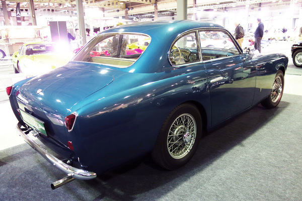 Arnolt MG Coupé von 1953 - Heckansicht (Autojumble Luxemburg-Stadt 2018)