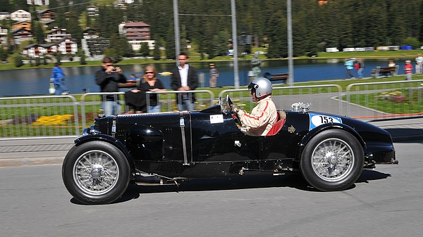 Arosa ClassicCar 2010 Bergrennen - Aston Martin MK2 1934
