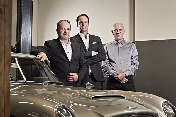 Bild: Arthur Schneider, Christoph Haas und Gregory Künzler von Schmohl Exclusive Classic Cars