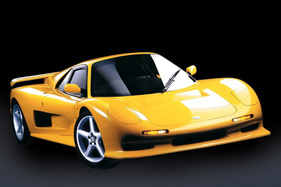 Ascari FGT (1997) - as a road sports car with folding headlights