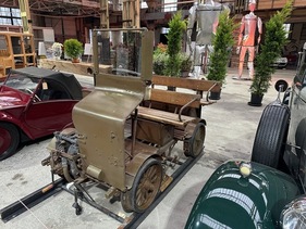 Asper Motordraisine (1920) – Kein Auto, aber immerhin ein Motorfahrzeug in Meterspur für Kontrollfahrten auf der Furka-Bergstrecke - Zürcher Automobile, Ausstellung im Gauss-Stierli-Areal 2025