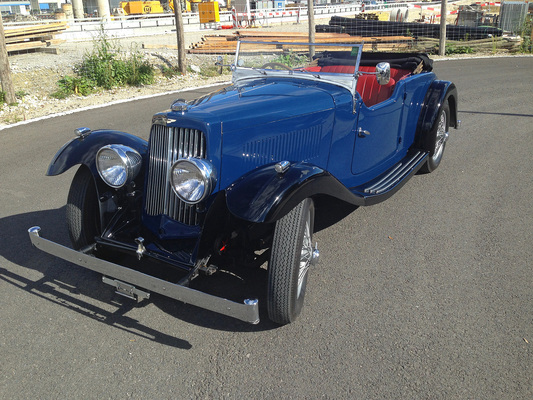 Bild Aston Martin 15-98 Long Chassis Tourer (1937) - als Lot 040 am 25. April 2015 an der Versteigerung der Oldtimer Galerie in Toffen