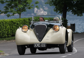 Aston Martin C Type Speed Roadster Berelli (1939) - am Concorso d'Eleganza Villa d'Este 2012 - Kategorie 'C - The Art of Streamlining'