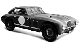 Aston Martin DB 2 (1950) - der vierte Prototyp, der gebaut wurde, eingesetzt als Direktionswagen, Pressefahrzeug und Rennwagen