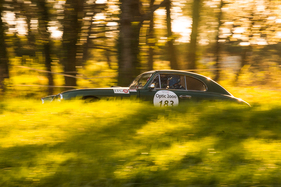 Aston Martin DB 2 (1952) an der Tour Auto Optic 2ooo auf Etappe 3 am 10. April 2014 (Startnummer 183)