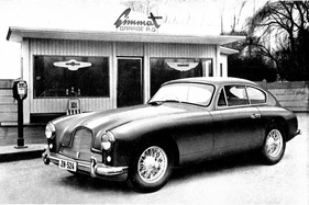 Aston Martin DB 2/4 (1952) - für Schweizer Prospektaufnahmen verwendetes Exemplar