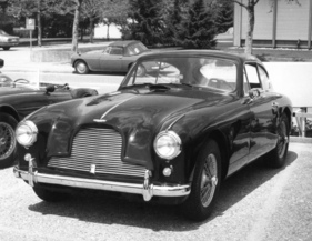 Aston Martin DB 2/4 (1953) - an einem Oldtimerevent in den Achtzigerjahren