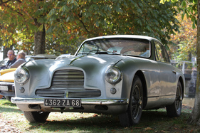 Aston Martin DB 2-4 (1955) - unrestauriert und patiniert - am Swiss Classic British Car Meeting Morges vom 4. Oktober 2014