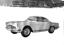 Aston Martin DB 2/4 Bertone (1956) - in heller Farbgebung gezeigt in Turin im Jahr 1957